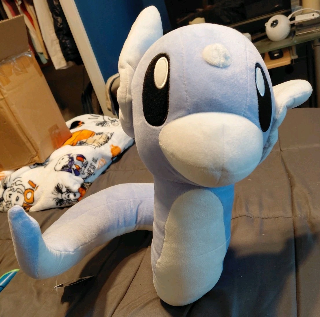 Brand New Genuine Pokemon Dratini Mega Mofugutto 15 Inch Big Plush Japan
