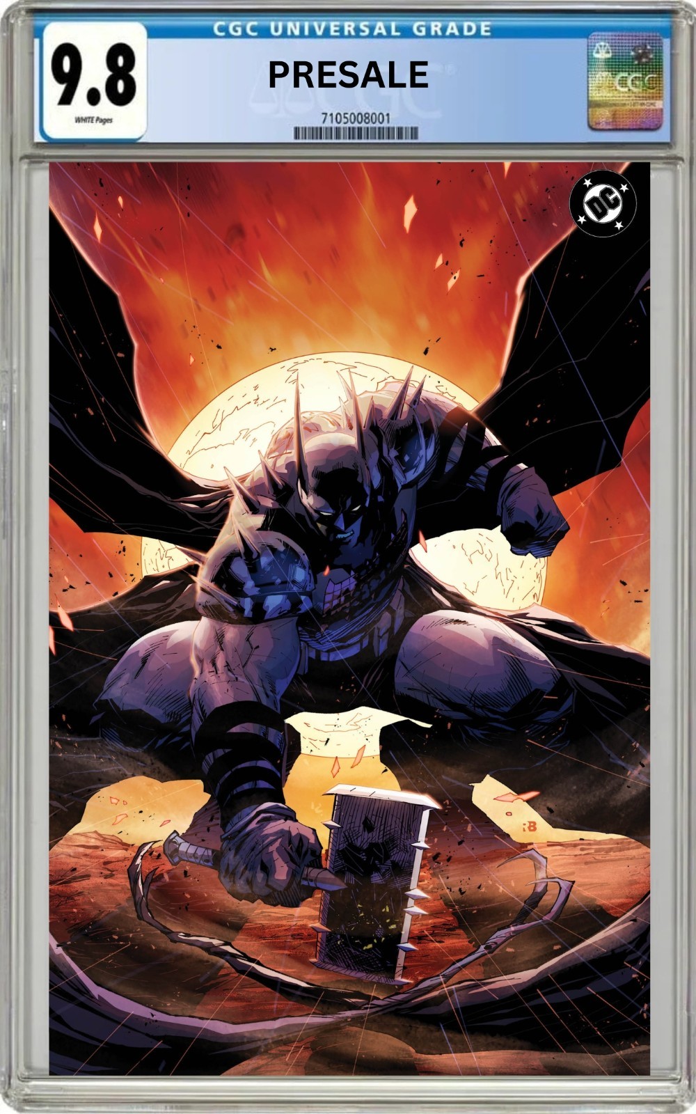 CGC 9.8 Absolute Batman #22 Ryan Benjamin VIRGIN VARIANT Pre-Sale 7/8/26