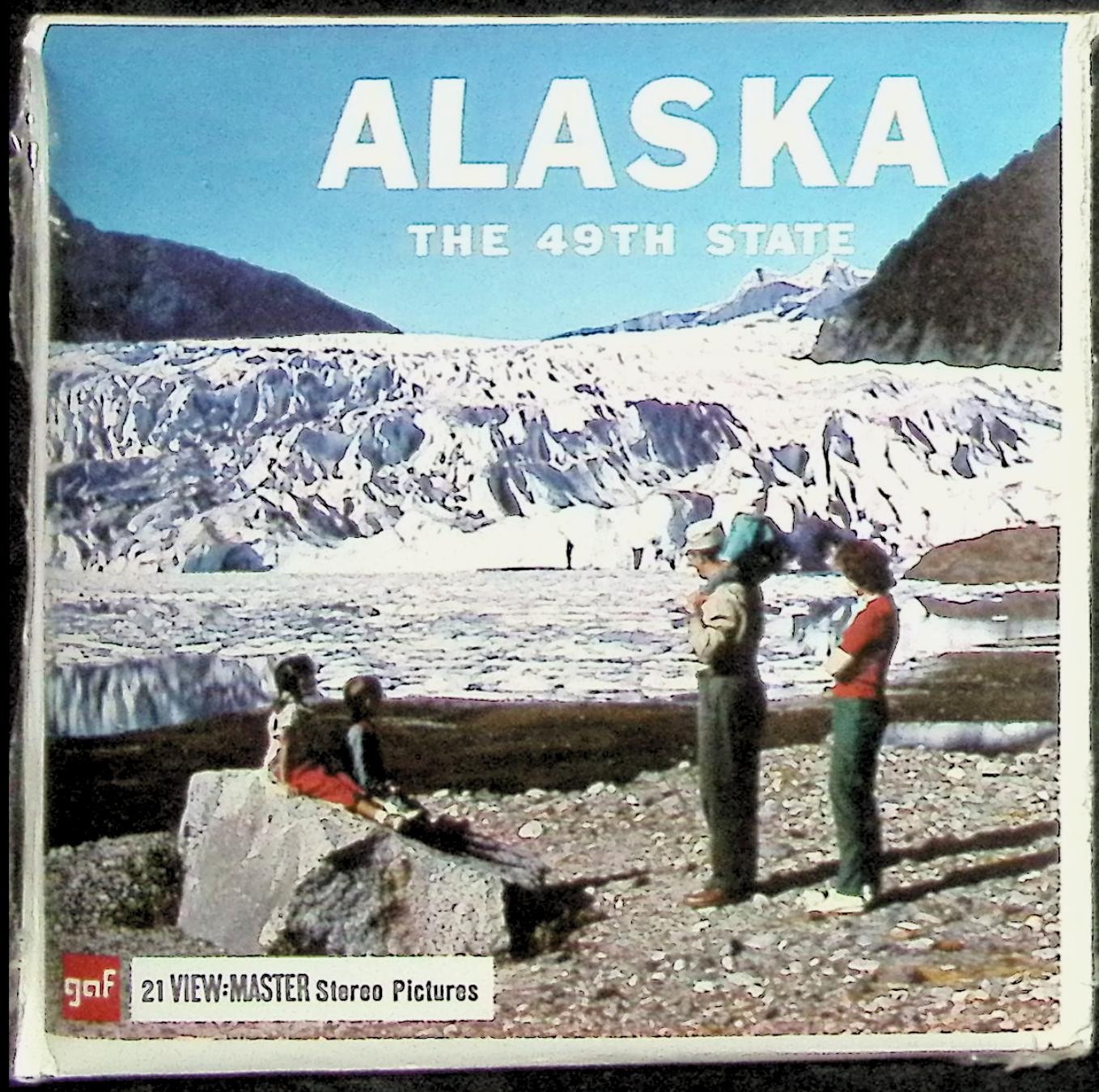 Alaska The 49th State 3d View-Master 3 Reel Packet NEW SEALED