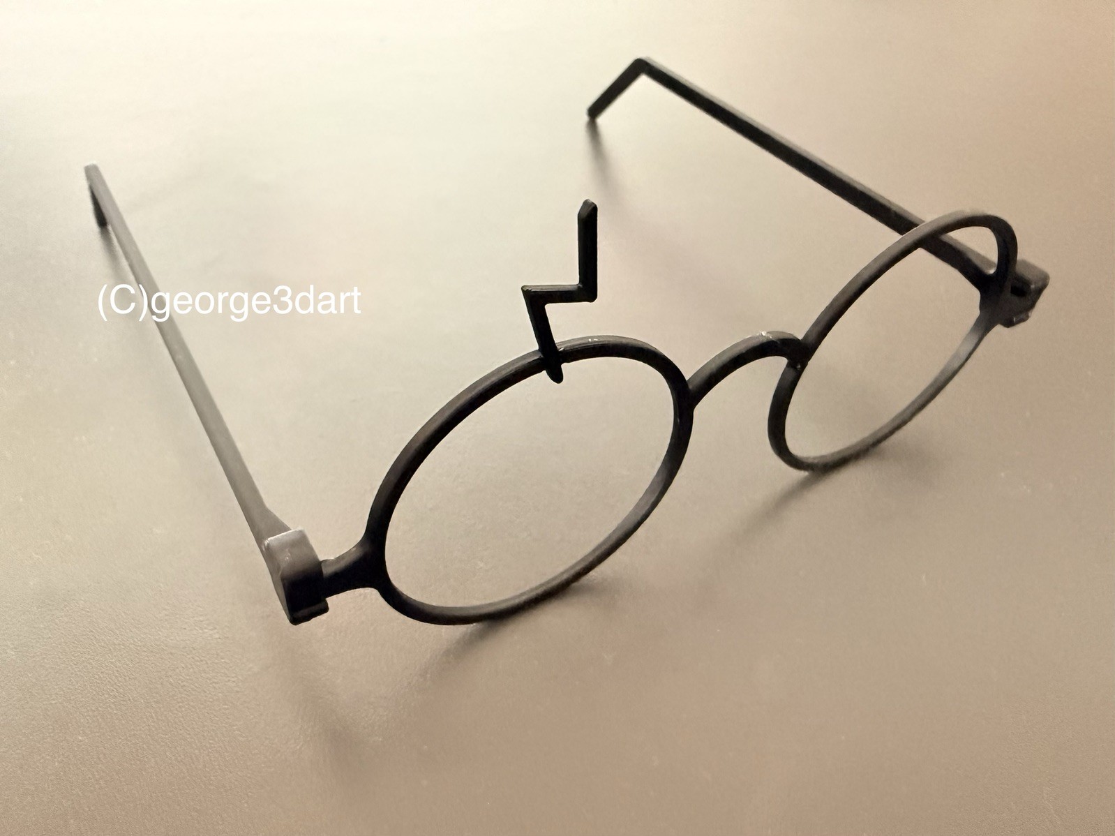 Harry Potter Glasses Prop | 3D Printed Wizard Costume Accessory | Cosplay