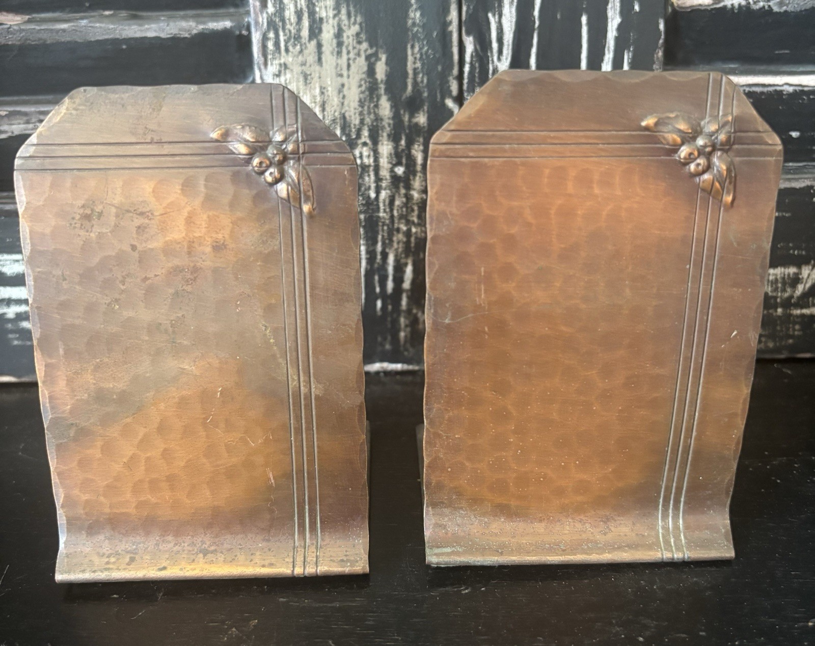 Antique Craftsman Studios Bookends Early Los Angeles