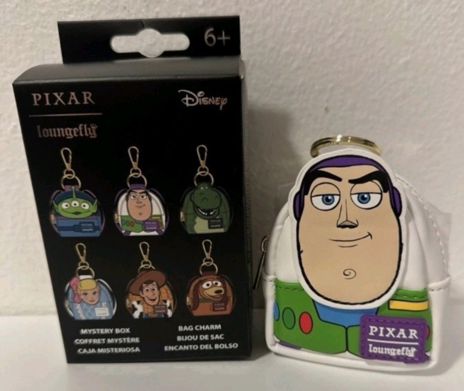 Loungefly Toy Story Mini Backpack Mystery Bag Charm Buzz Lightyear NEW