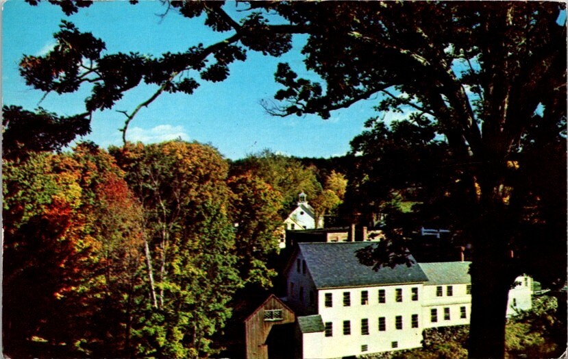 Postcard View of the Center of Village of Spofford New Hampshire NH 1964    2320