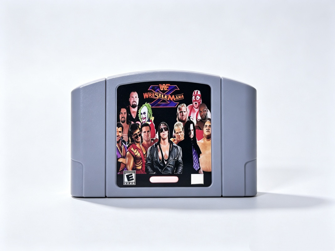 WWF WrestleMania X for Nintendo 64 N64 Game Cartridge Retro Game Tested