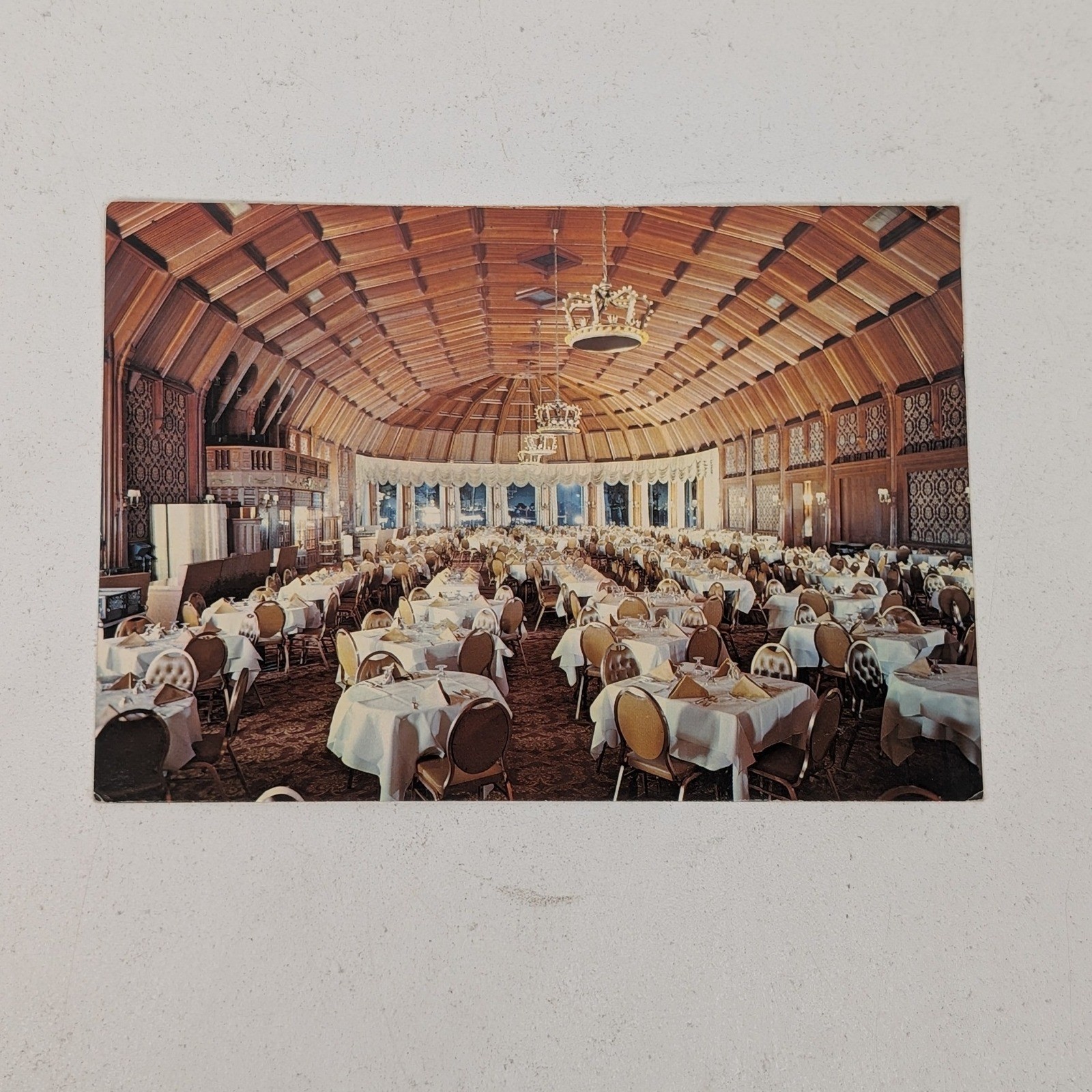Vintage Hotel del Coronado Crown Room Postcard California Aztec 8406-D MCG Litho