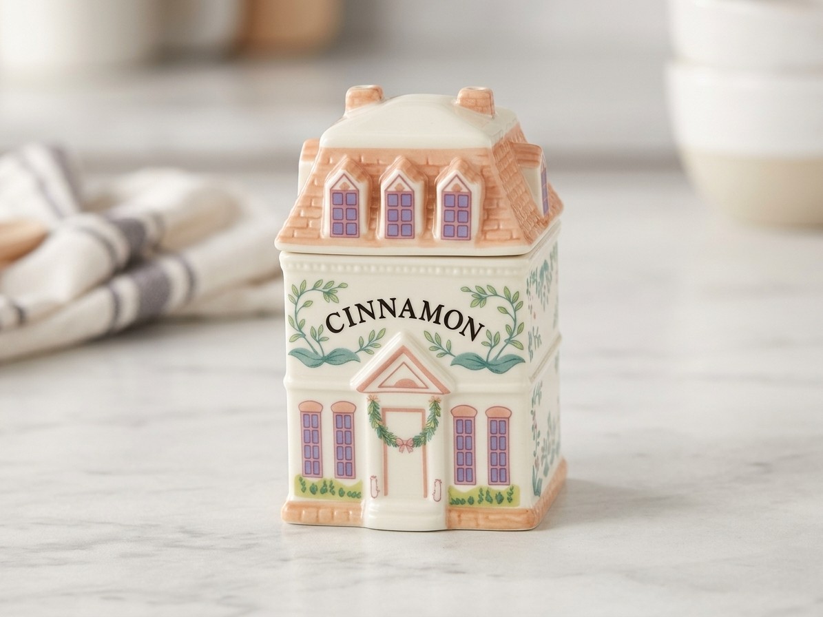 Lenox Spice Village Cinnamon Spice Jar 3