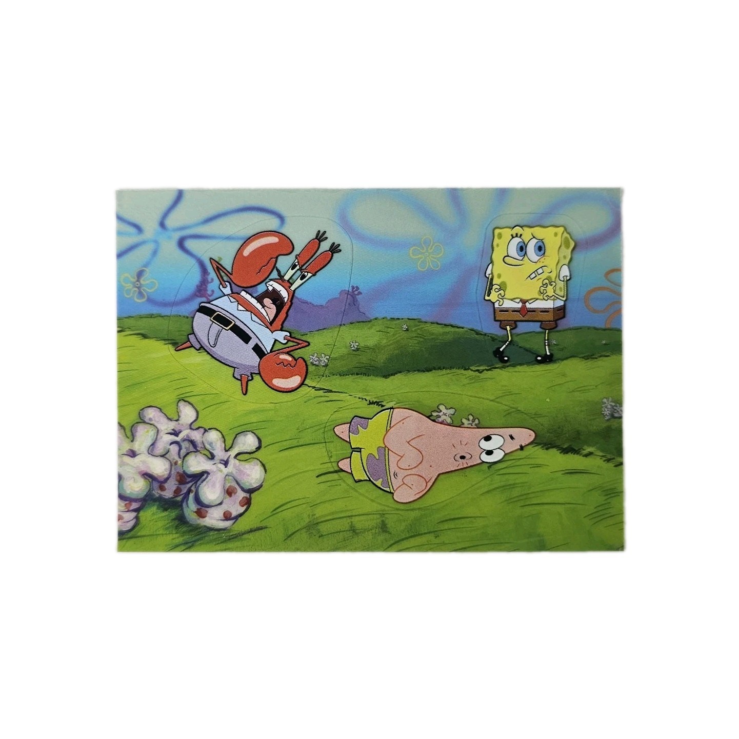 2009 Topps SpongeBob SquarePants Create-A-Scene Card #8 SP Series 1 VERY RARE