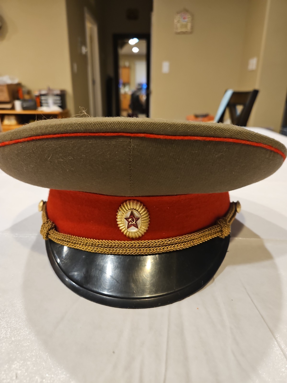 Vintage Soviet Military Officers Hat