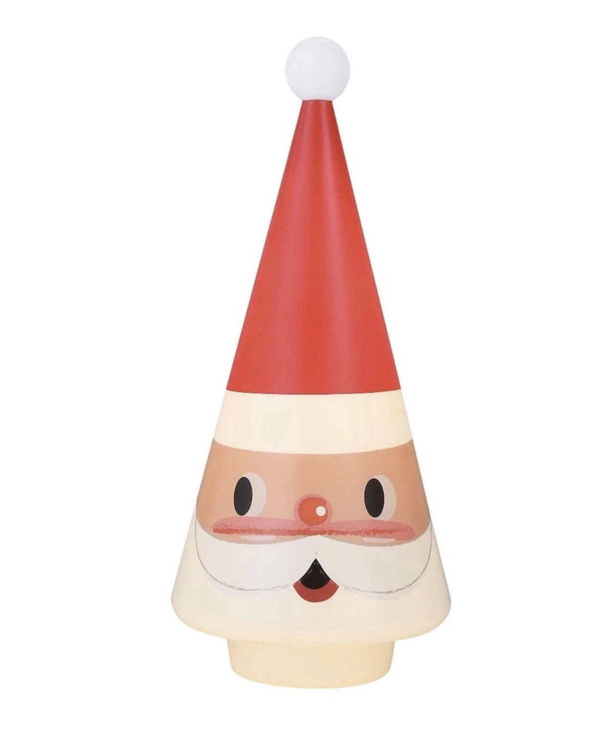 Mr. Christmas 24” Blow Mold Retro Santa Tree - Vintage style Head
