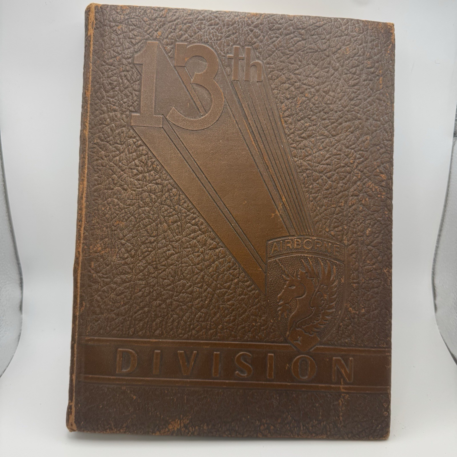 WWII 13th Airborne Division 129th Engineer Battalion History Book 1943-1946 Rare