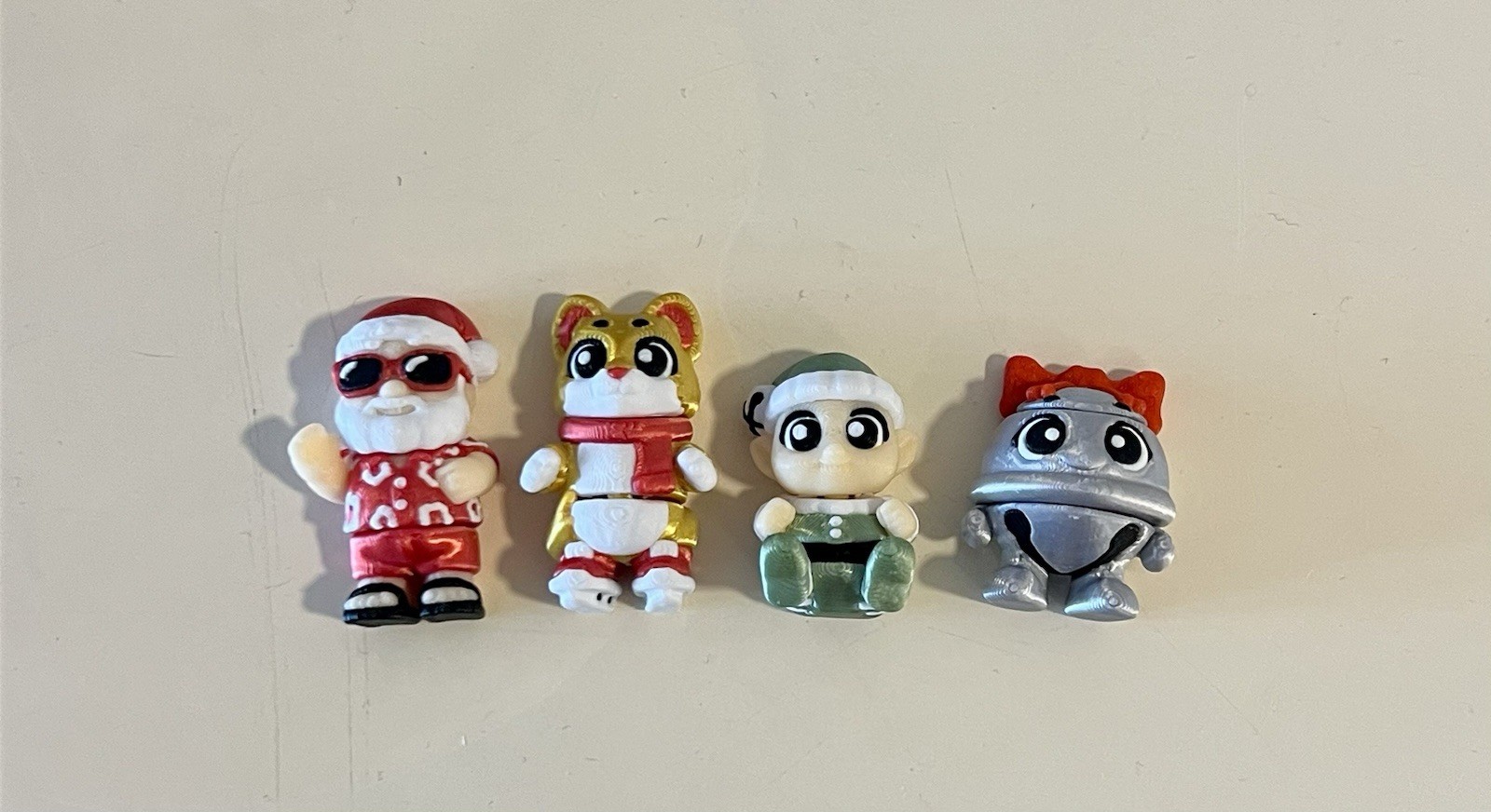 All Four Christmas Wigglitz