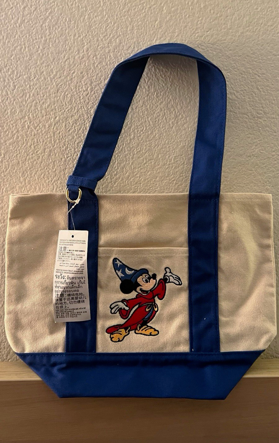 D23 2026 MOG WDI Sorcerer Mickey Mini Canvas Bag NWT
