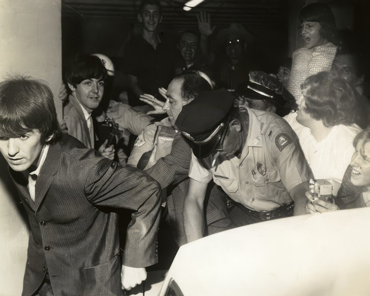 The Beatles 8x10 Photo Reprint George Harrison Paul McCartney Beatlemania 1964