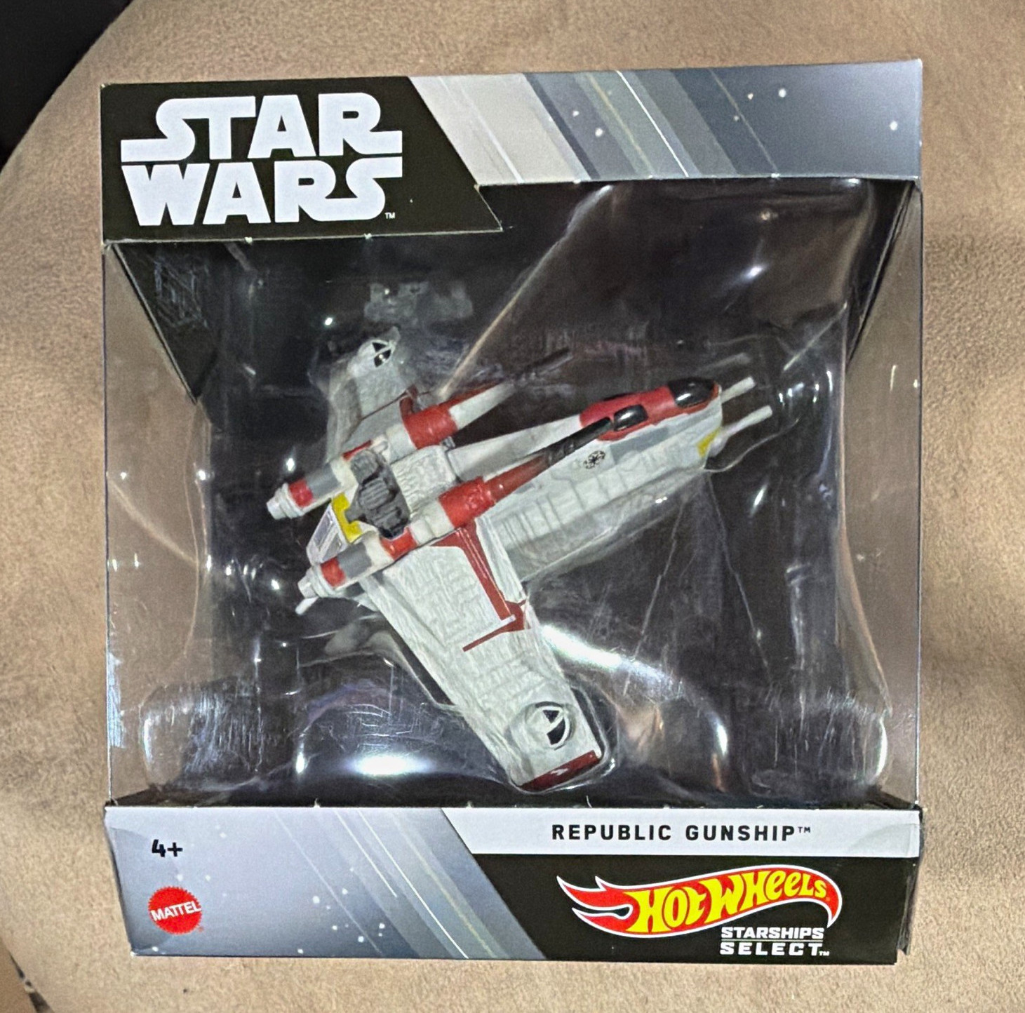 Hot Wheels Star Wars Starships Select Republic Gunship Starship Replica