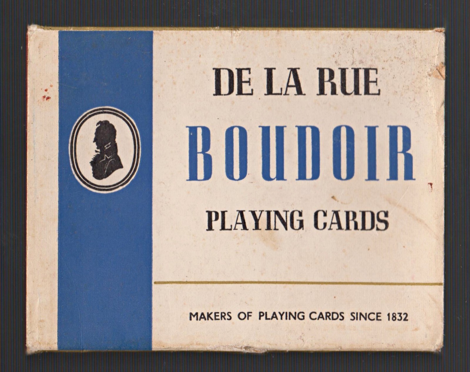 Vintage Thomas De La Rue Boudoir Playing Cards 2 Sealed Deck Set