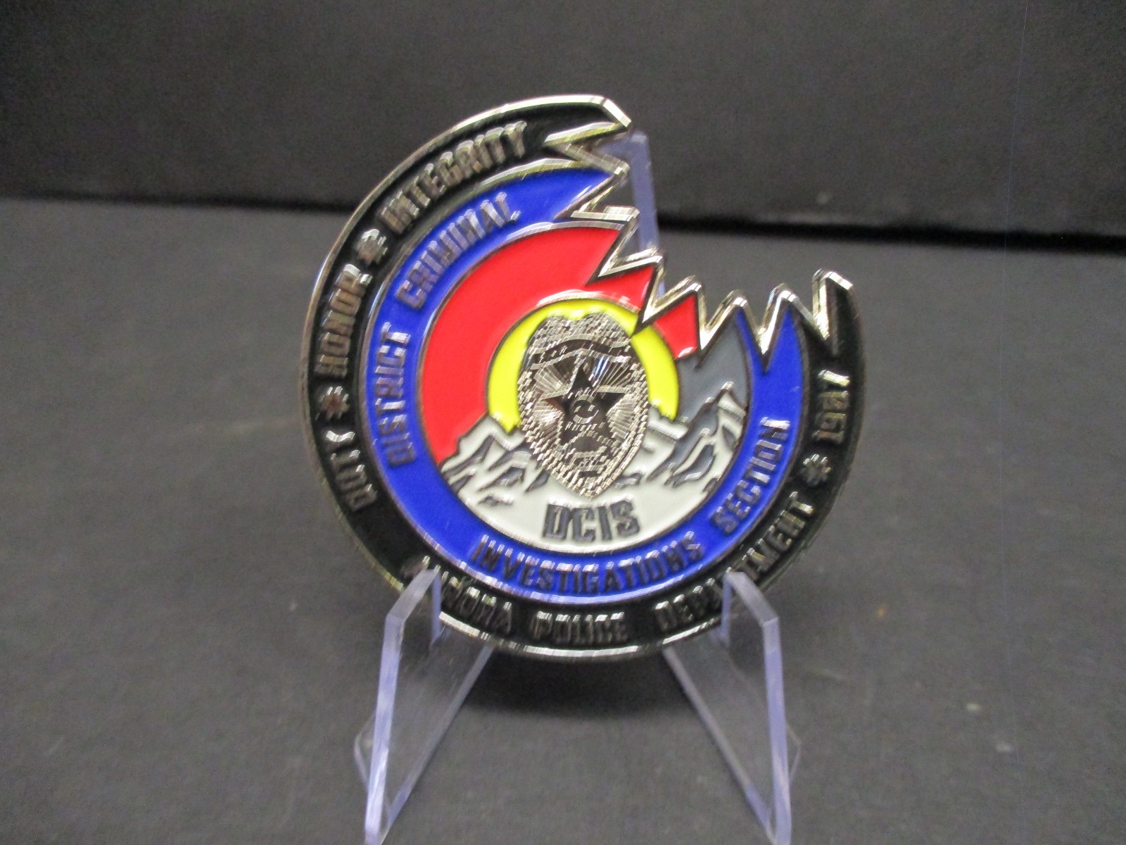 AURORA, CO POLICE DEPARTMENT CHALLENGE COIN