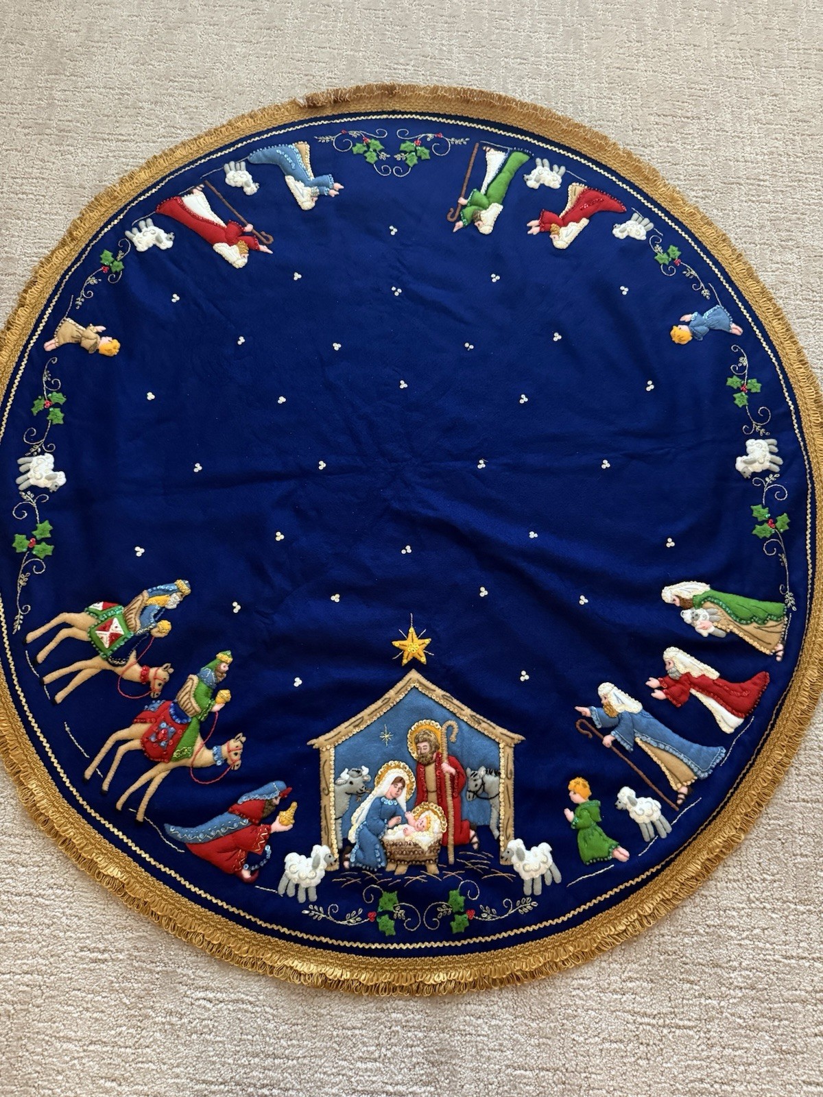 Vintage Bucilla Nativity 43