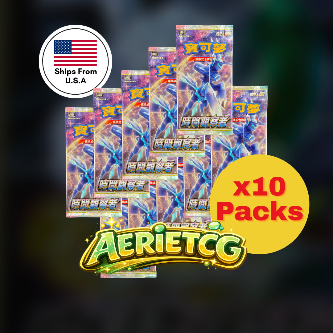 Pokemon Time Gazer S10D - Traditional Chinese Booster Packs (Lots of x10)