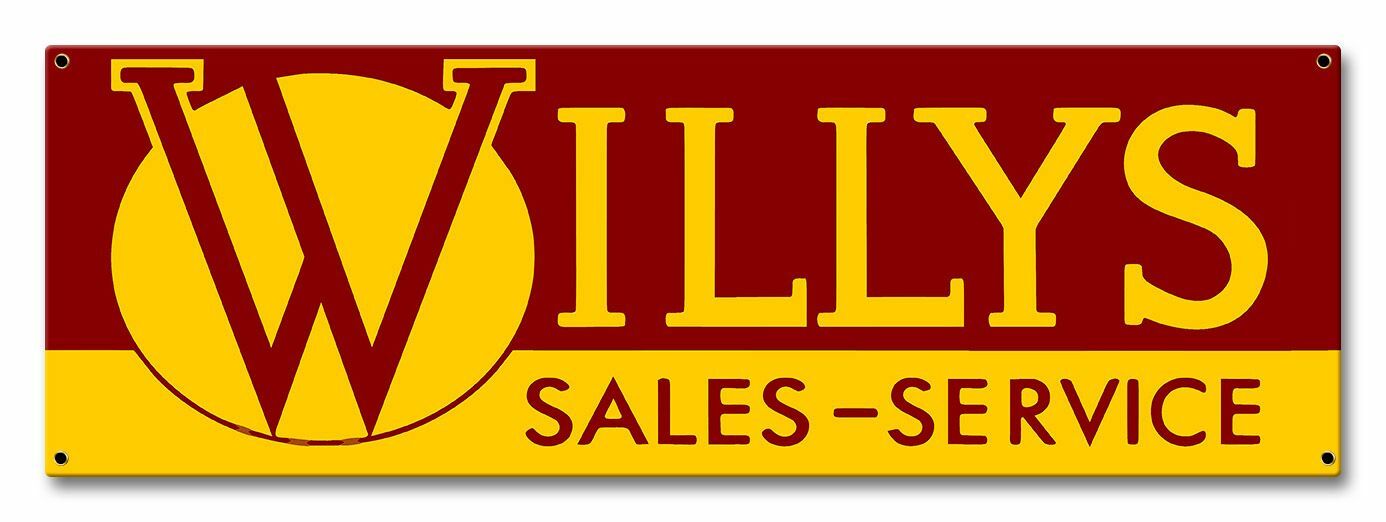 WILLYS SALES SERVICE JEEP AUTOMOBILE 18\