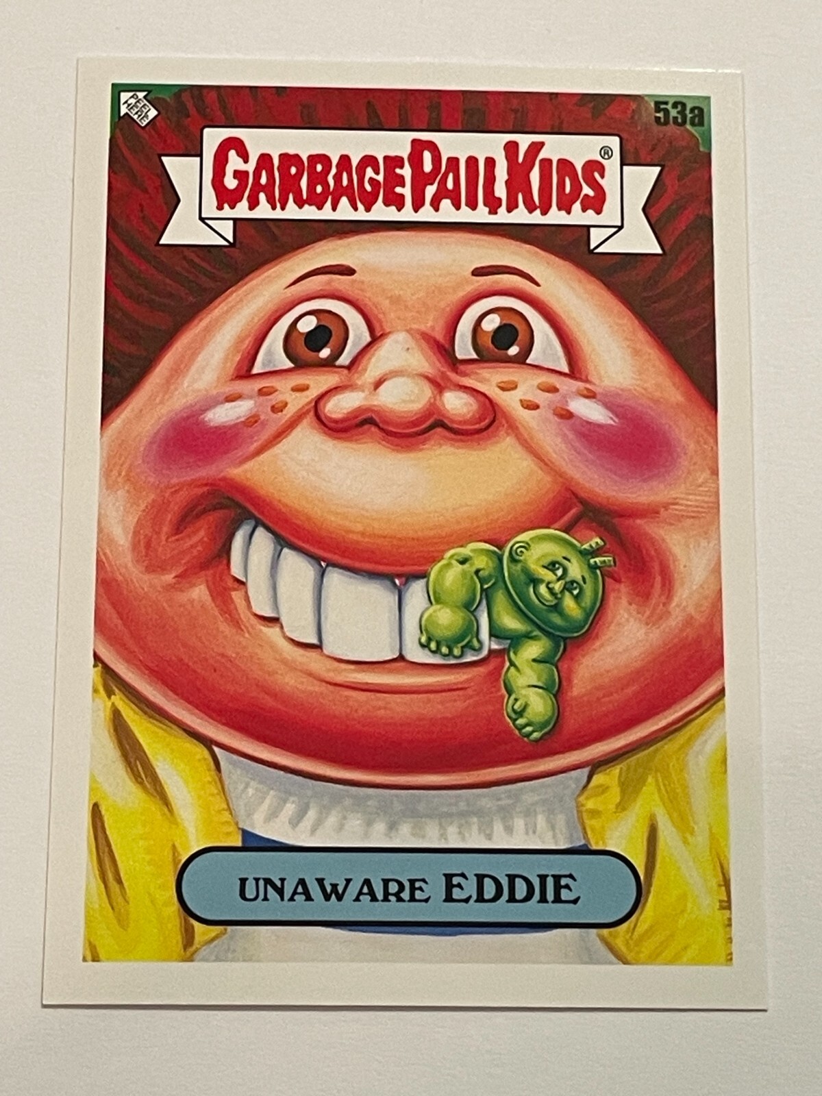 2021 Topps Garbage Pail Kids: Food Fight #53a - Unaware Eddie