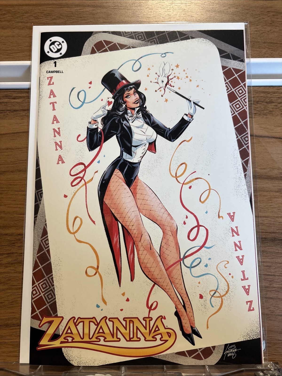 DC Comics Zatanna 1 Sveta Shubina Trade Dress Variant