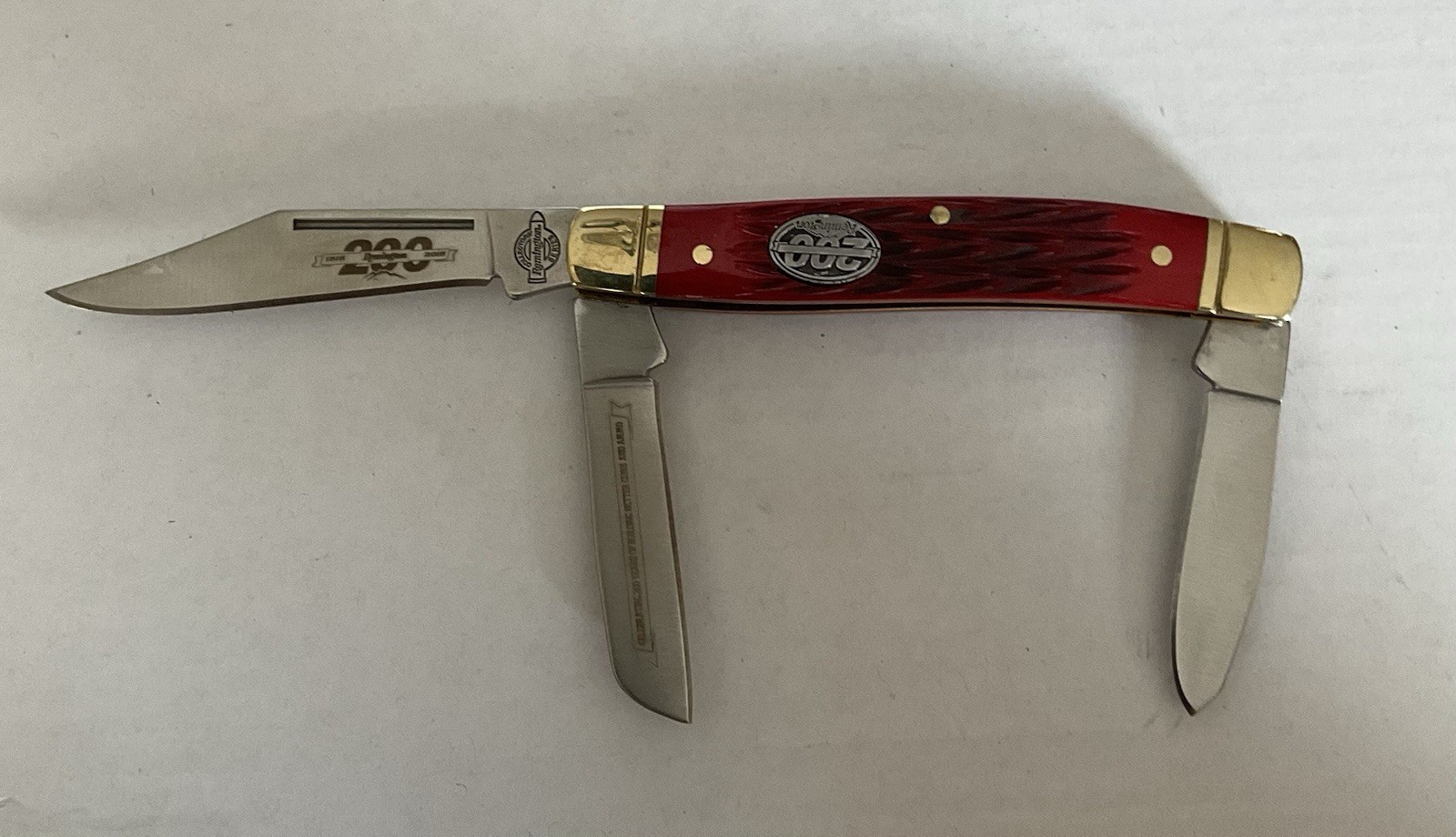 Remington R1938RPB 200th Anniversary 1816-2016 Stockman PocketKnife NIB Red Bone