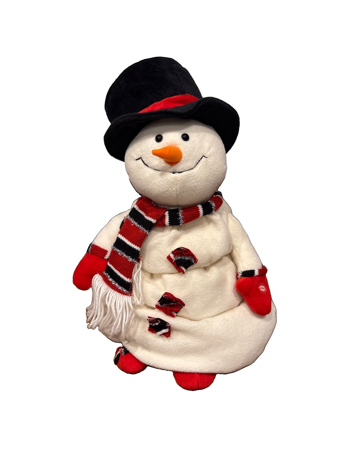 Magic Power 2007 Melting Snowman VTG Musical Singing Plush Christmas Works RARE