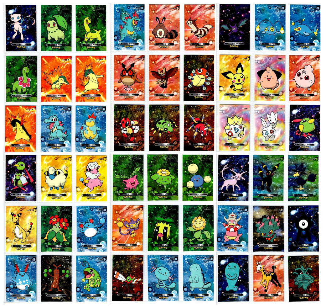 2024 POKEMON DATABASE 2 Johto League Full Set 150/150 Cards Peru Lugia Charizard