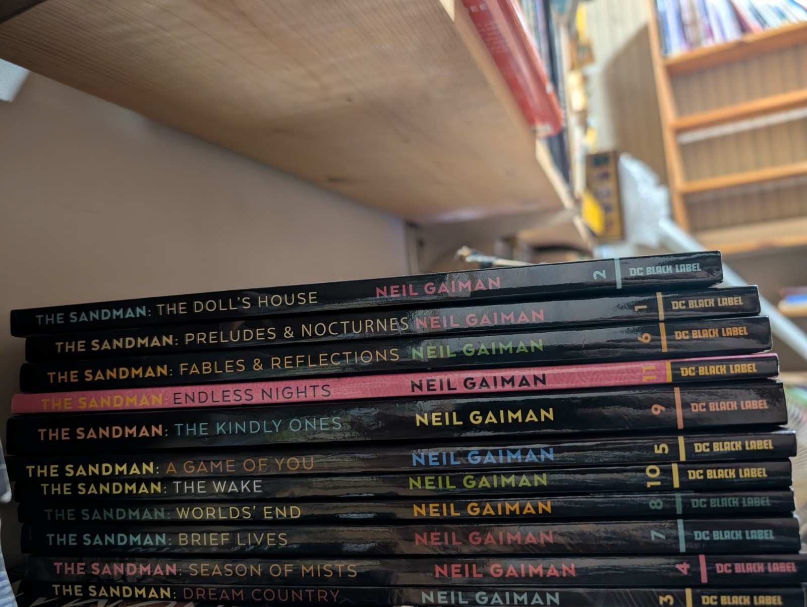 The Sandman Volumes 1-11 Neil Gaiman