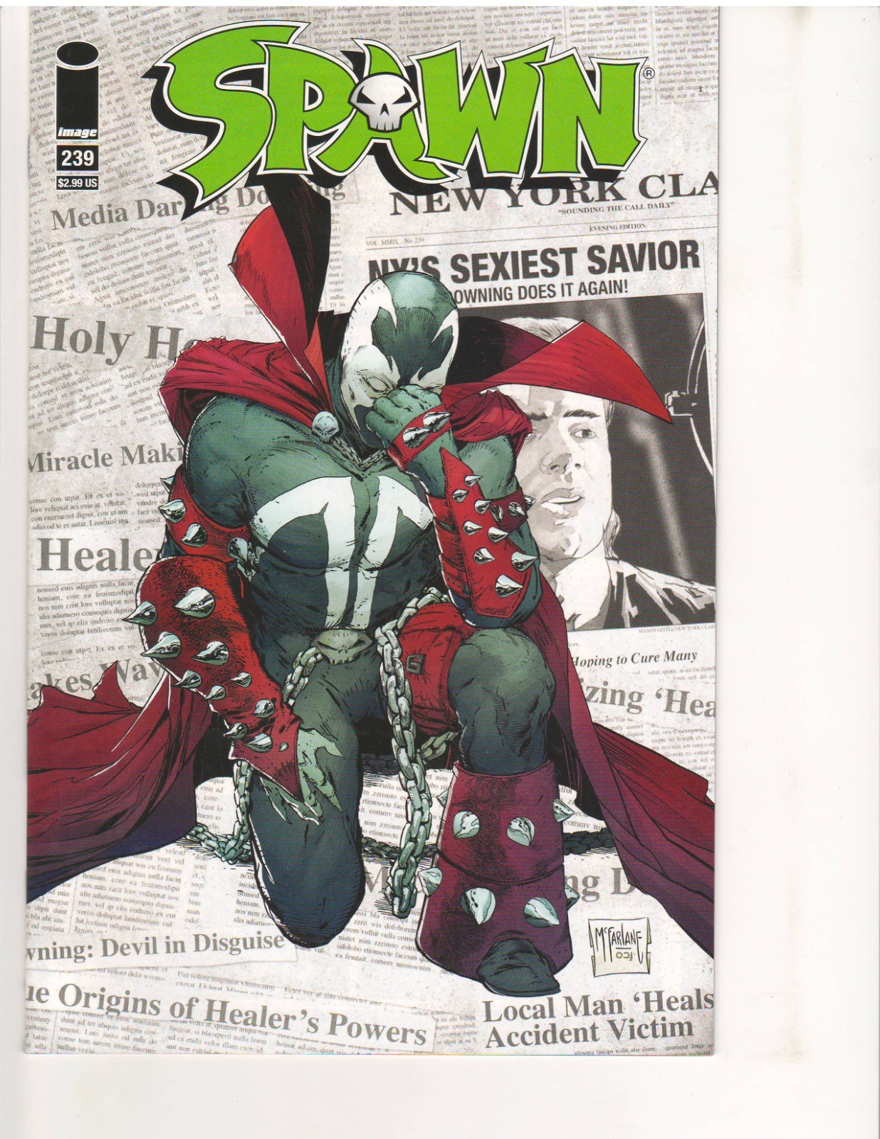 SPAWN #239, 1st print, NM or better (January 2014, Image Comics)