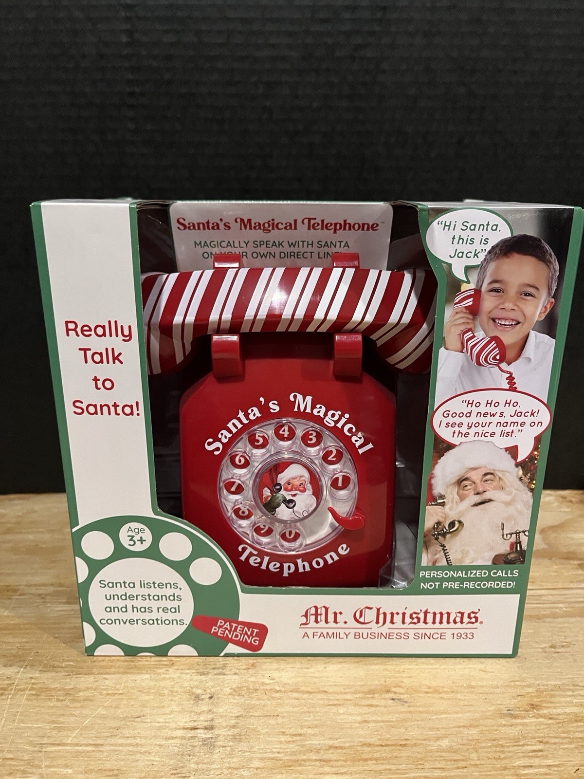 Mr. Christmas Santa’s Interactive Magical Telephone Brand New In Box Sealed