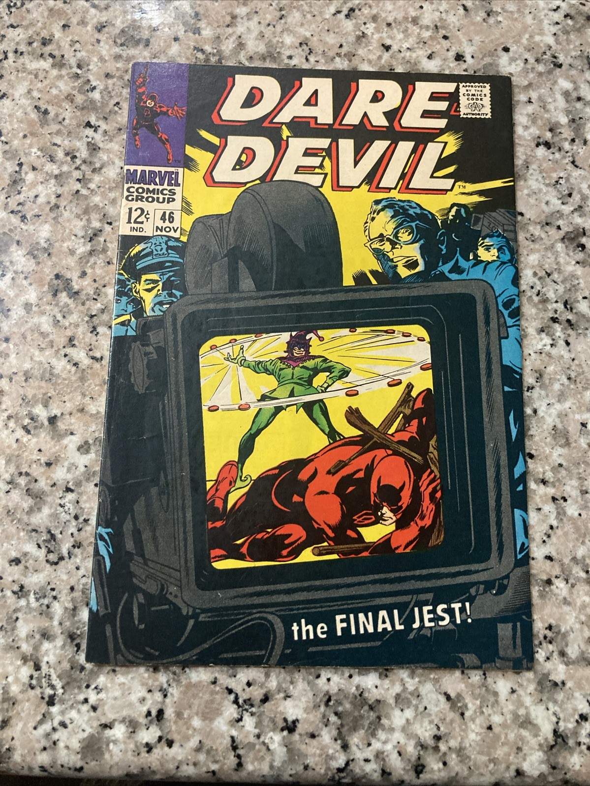 Daredevil number #46 Marvel Comics 1968 The Jester “The Final Jest”.