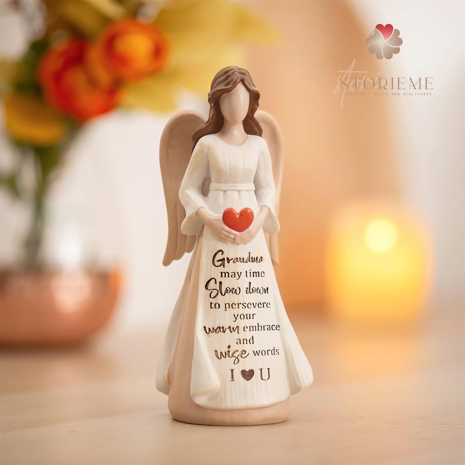 Storieme Heartfelt Sculpture by Julier Miller “Grandma Angel Figurine” Storieme Heartfelt Sculpture by Julier Miller “Grandma Angel Figurine”