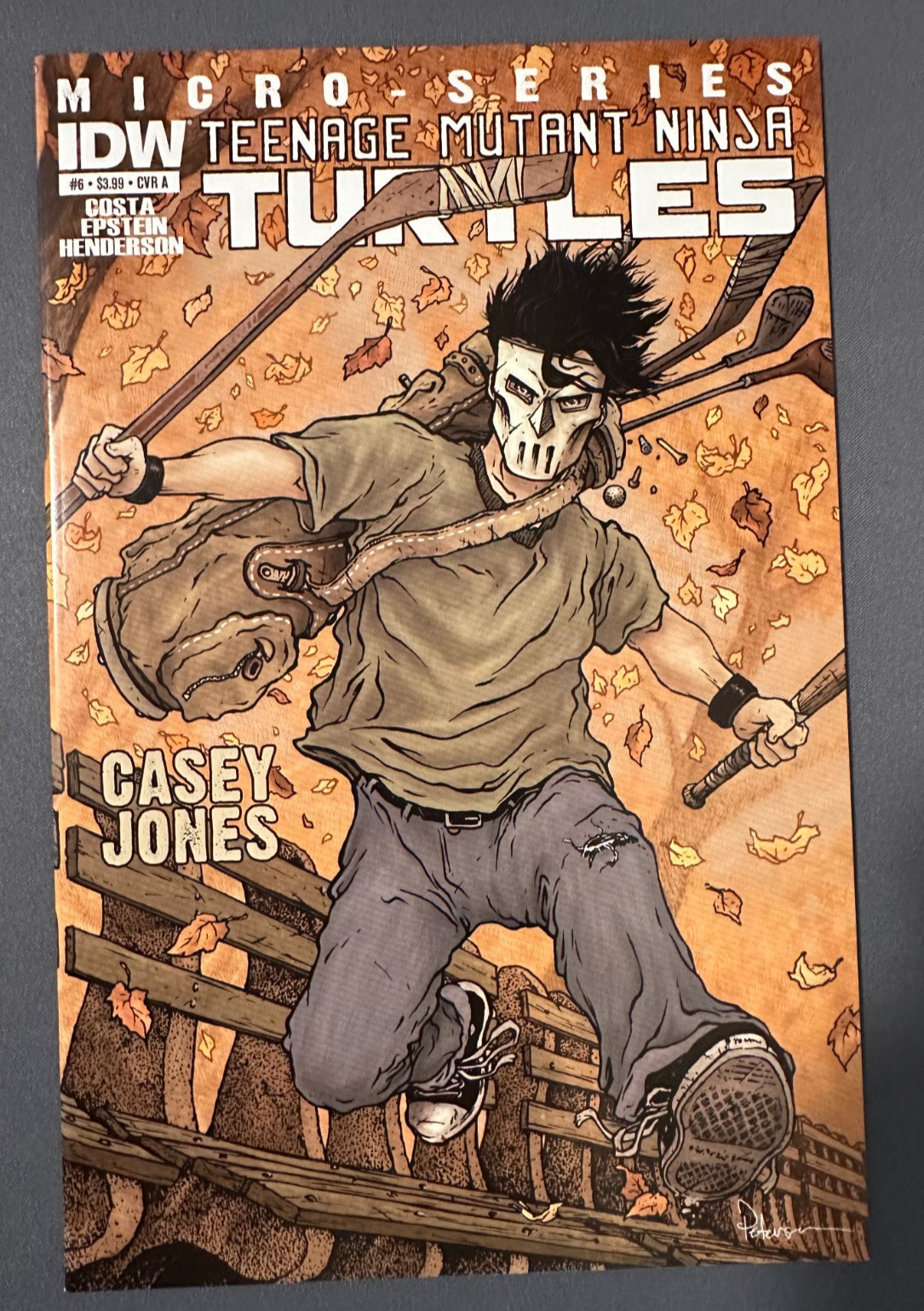 Teenage Mutant Ninja Turtles Micro-Series #6 Casey Jones - IDW 2012 - TMNT