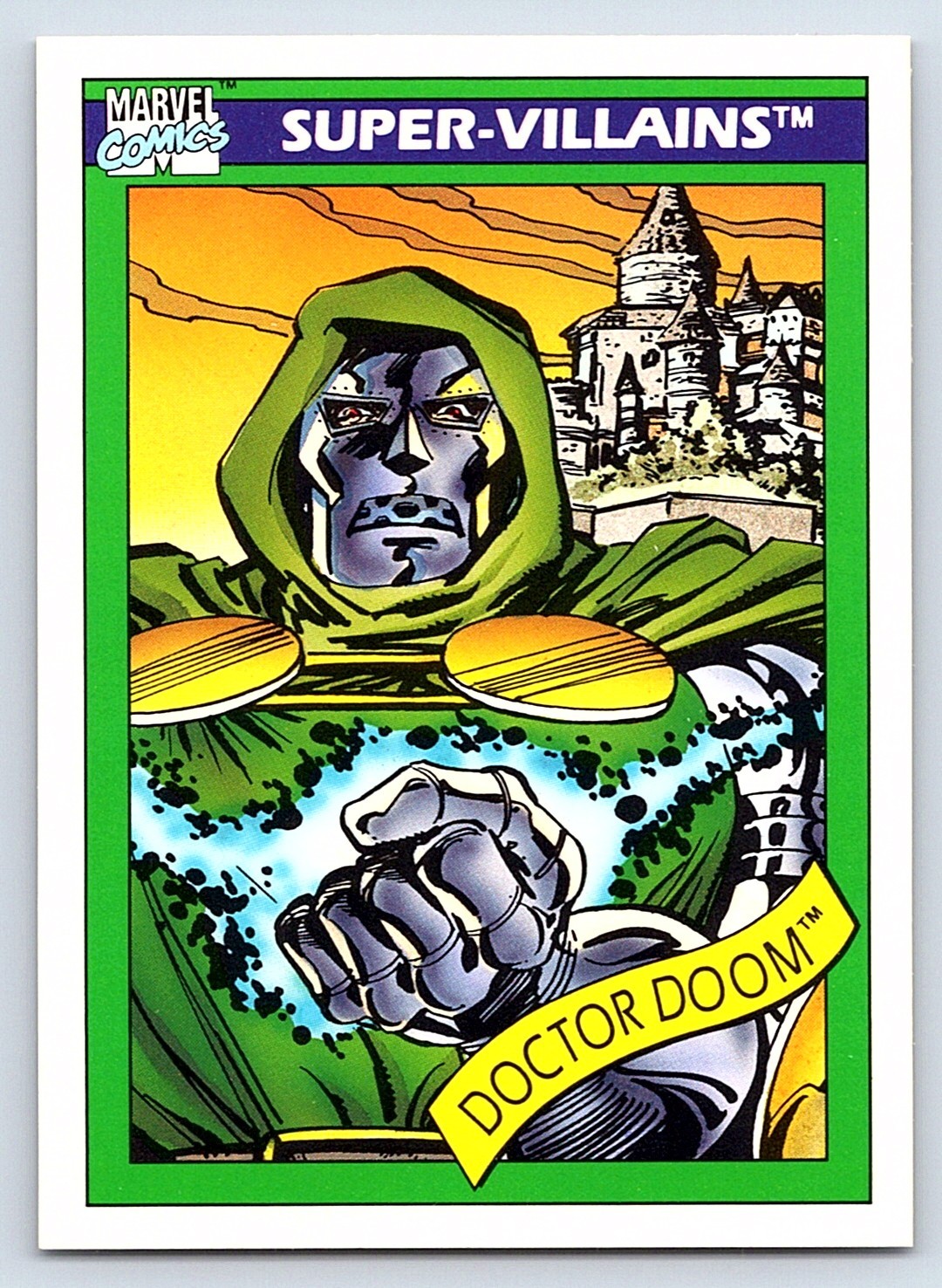1990 Impel Marvel Universe #60 Super-Villains Doctor Doom NM+