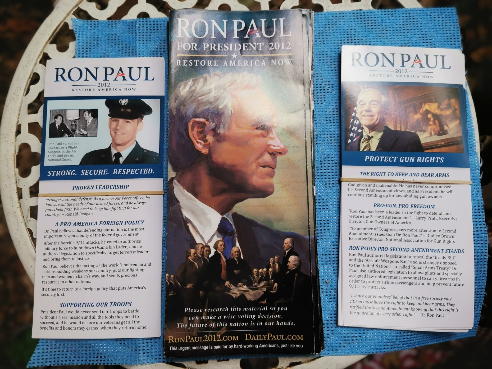 2012 Ron Paul Campaign Memorabilia