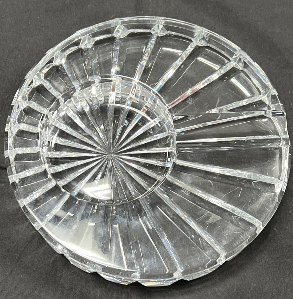 Waterford Silhouette Macanudo Crystal Cigar Ashtray Used No Box