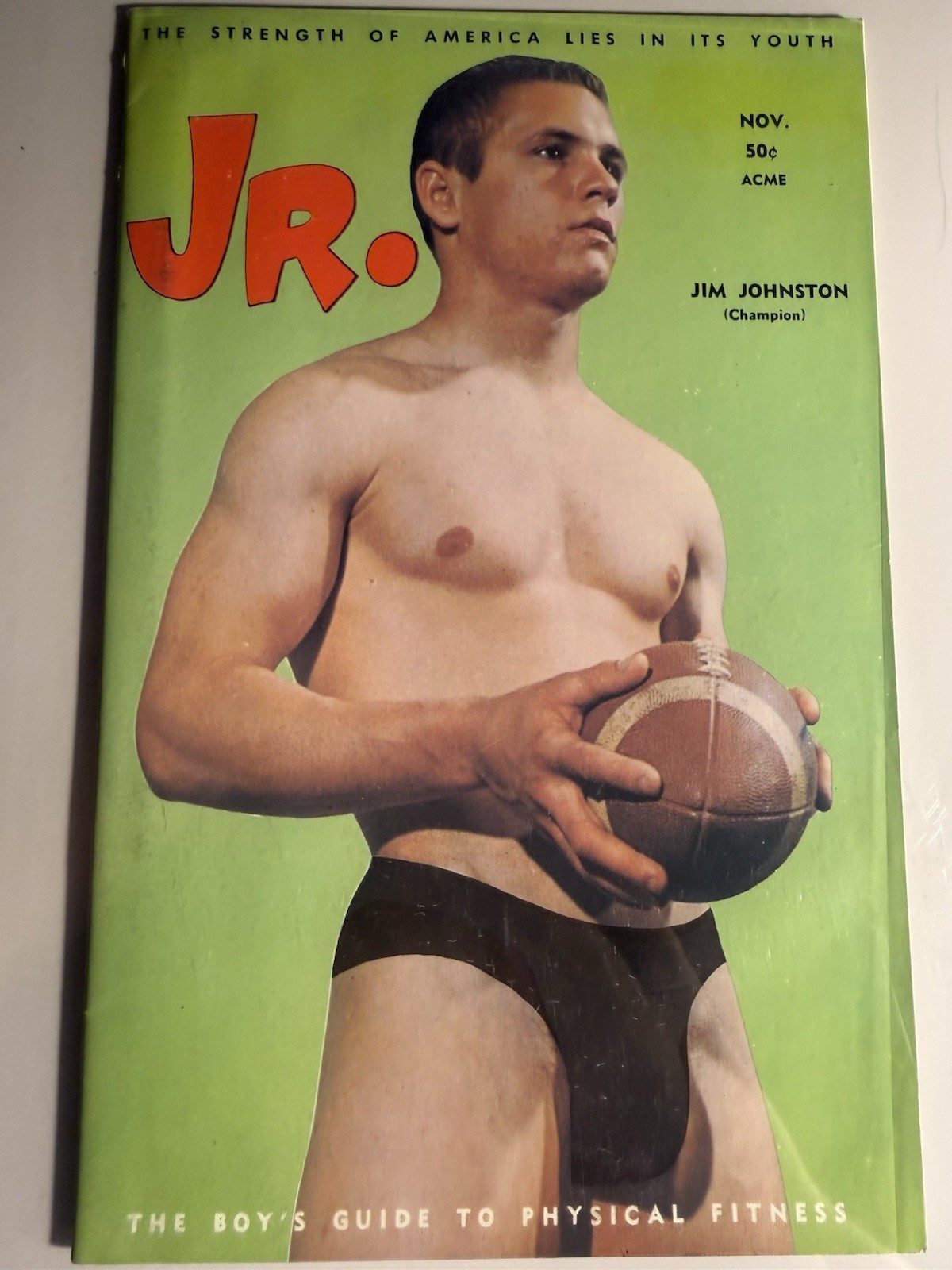 JR. #17 NOV. 1966 PHYSIQUE PHOTOGRAPHY & CULTURE MAGAZINE GAY Interest RARE