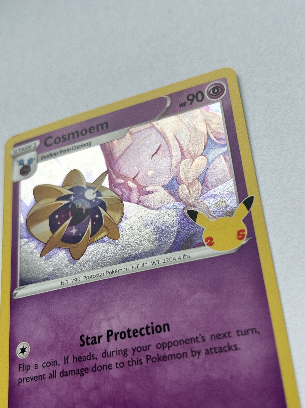 Pokémon TCG Cosmoem Celebrations 014/025 Holo Holo Rare