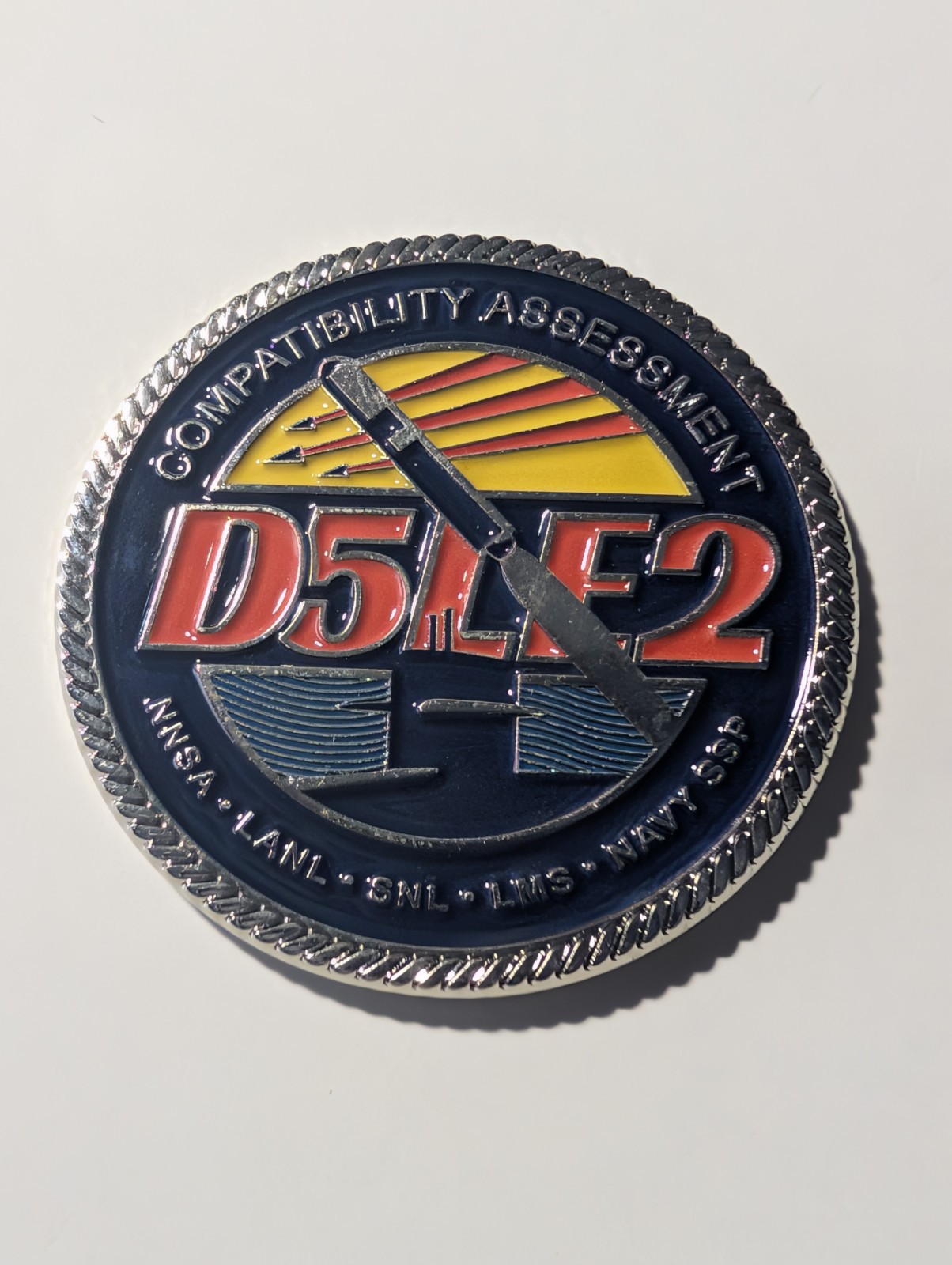 Rare - Sandia Labs D5 Life Extension 2 Coin 