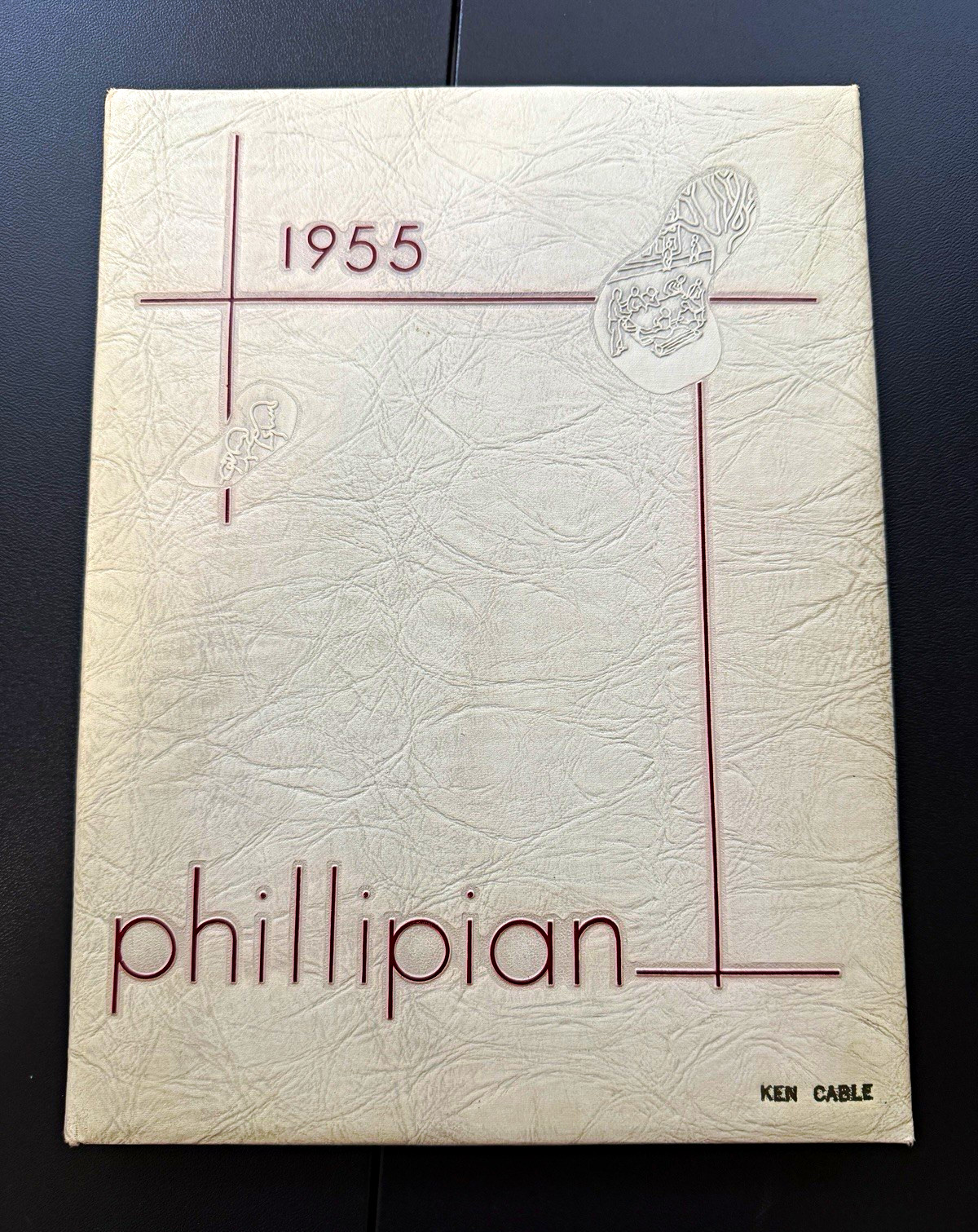 1955 Phillips University Yearbook Enid Oklahoma - The Phillipian Vintage College