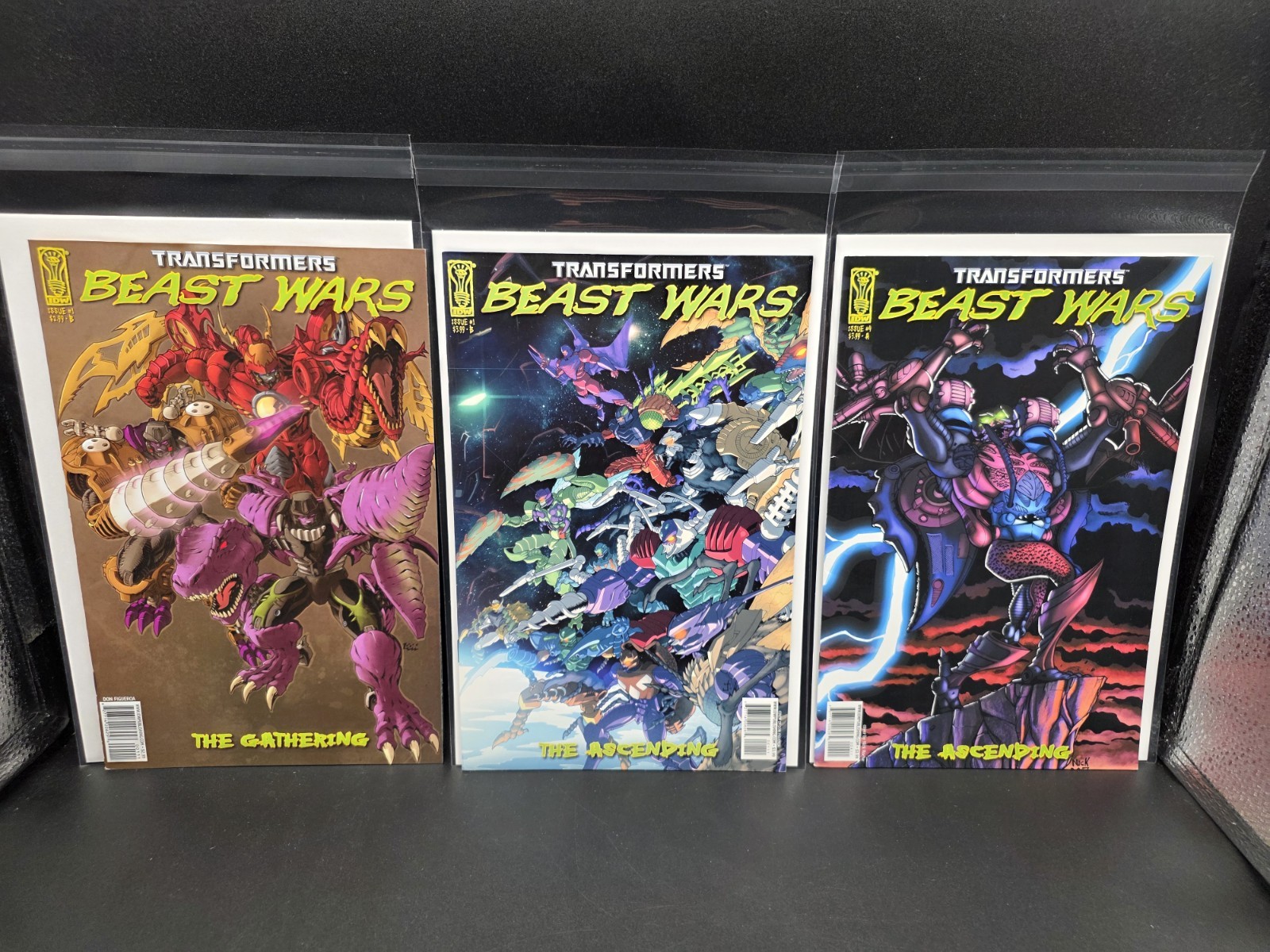 The Transformers, Beast Wars: the Gathering #1B-+ THE ACSENDING #1B-4A 2006 