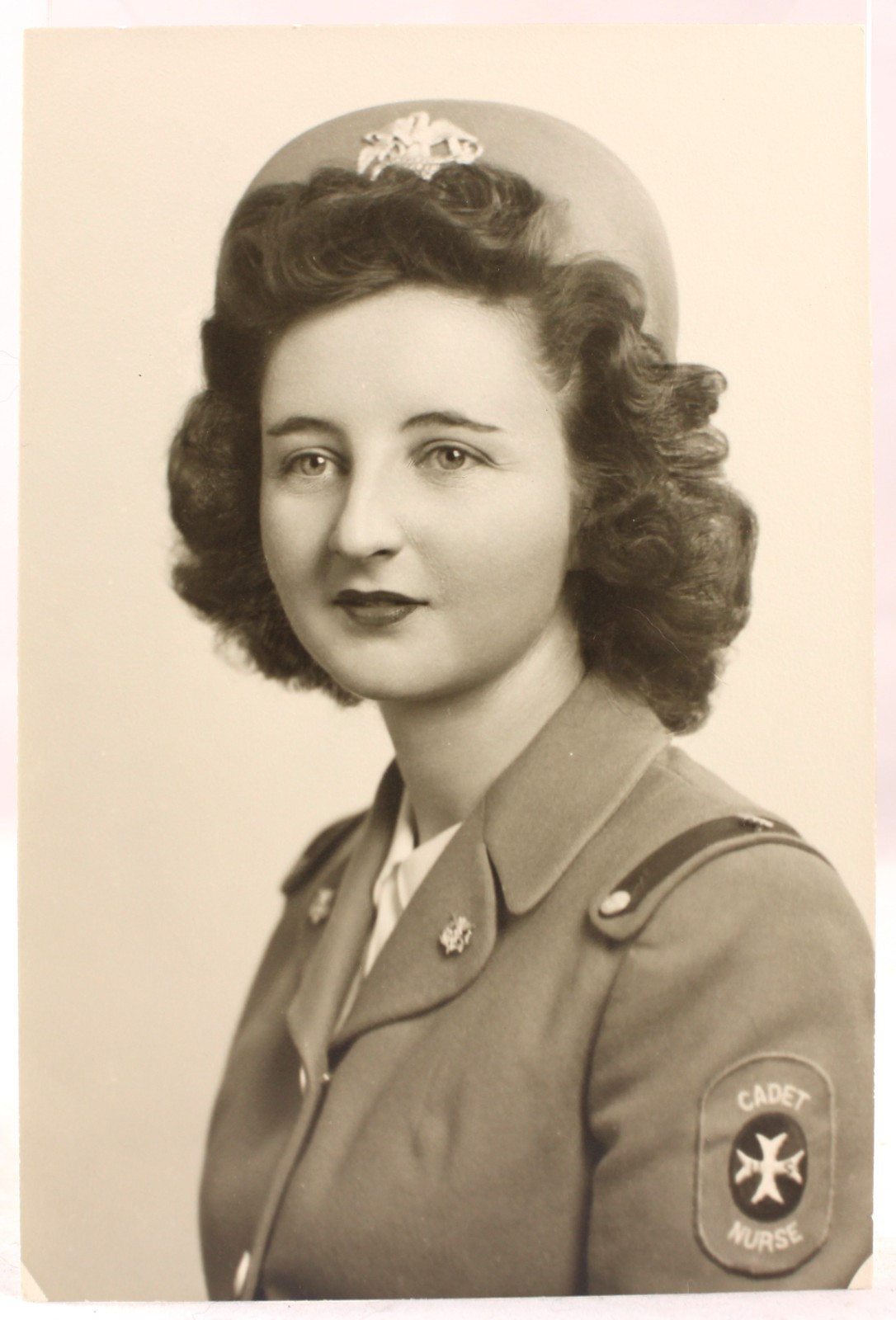1944 ID’d Navy Nurse Cadet Corps Northwestern Hospital Minneapolis Portrait WWII