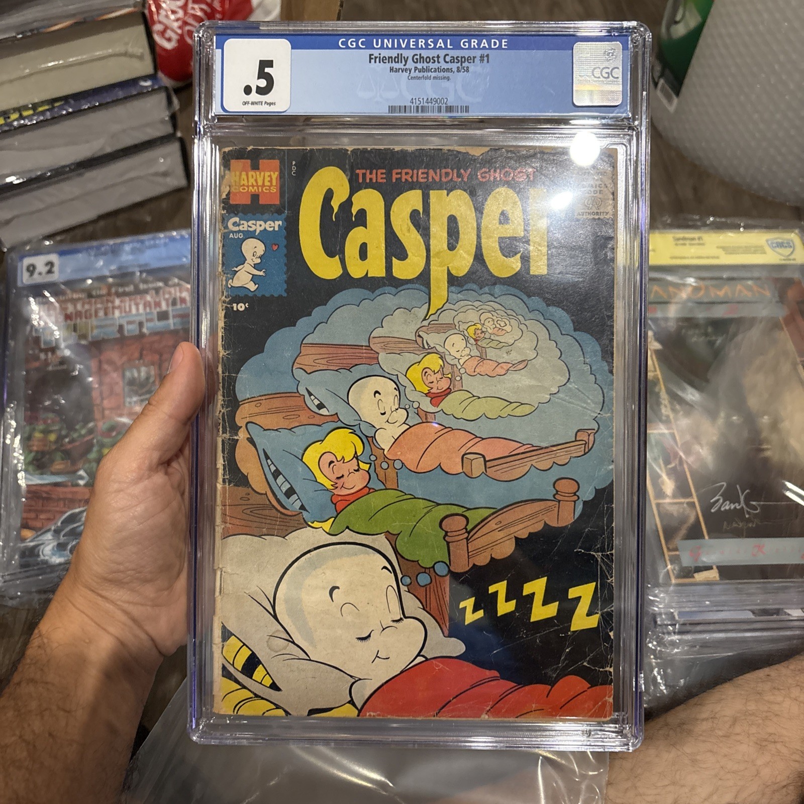 Friendly Ghost Casper #1 1958 Harvey Publications CGC 0.5