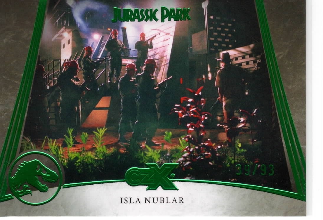 CRYPTOZOIC CZX 2026 JURASSIC PARK STR PWR / DINO PWR + PROD. CONCEPT GREEN /93