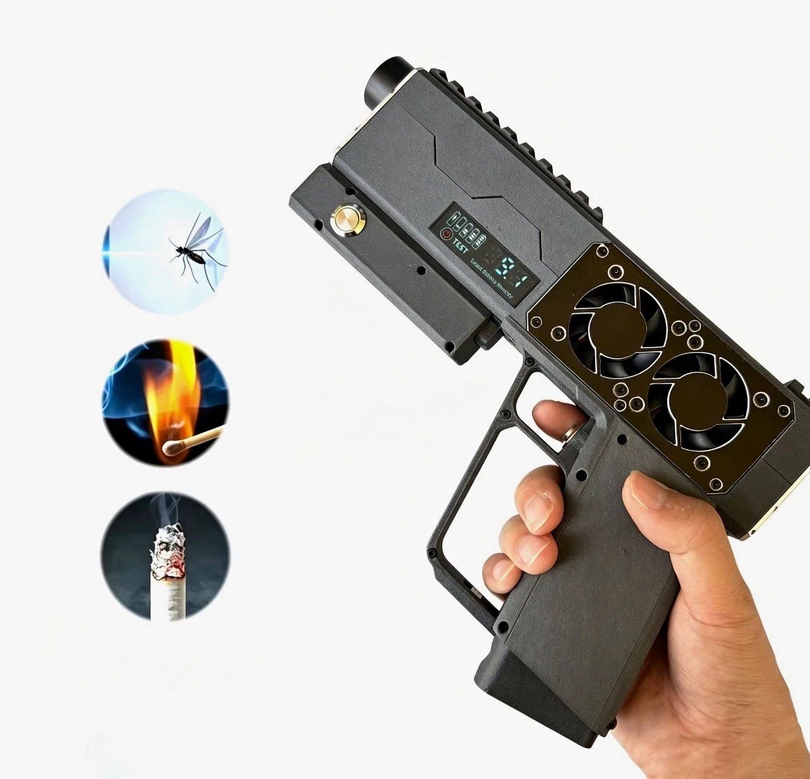 Real life laser gun lighter for camp fires