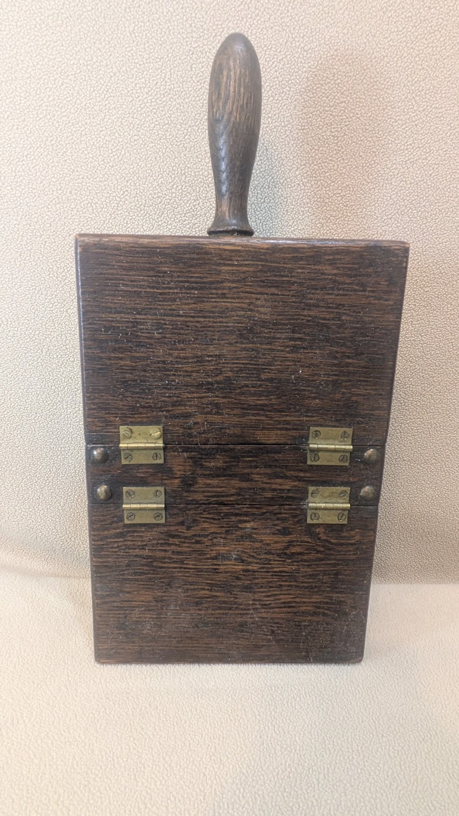 Early 20th Century Antique Wooden Fraternal Ballot Box
