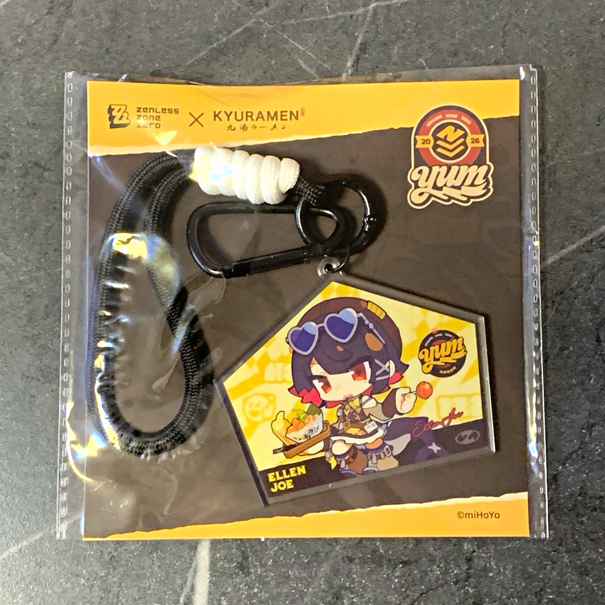 New ZZZ Zenless Zone Zero X Kyuramen Acrylic Keychain Ellen Joe 