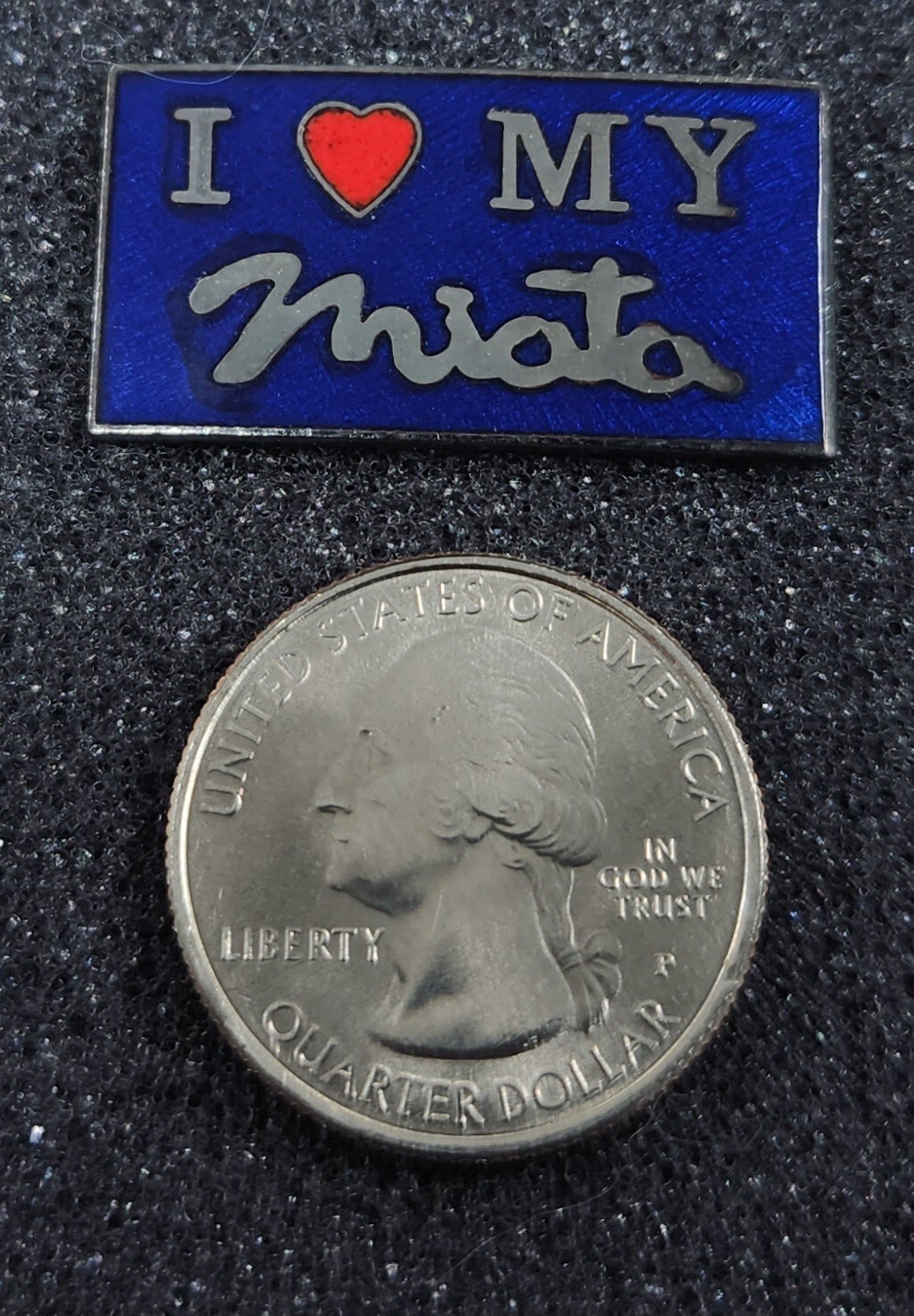 Mazda Eunos MX-5 Miata Pin BLUE - COLLECTORS