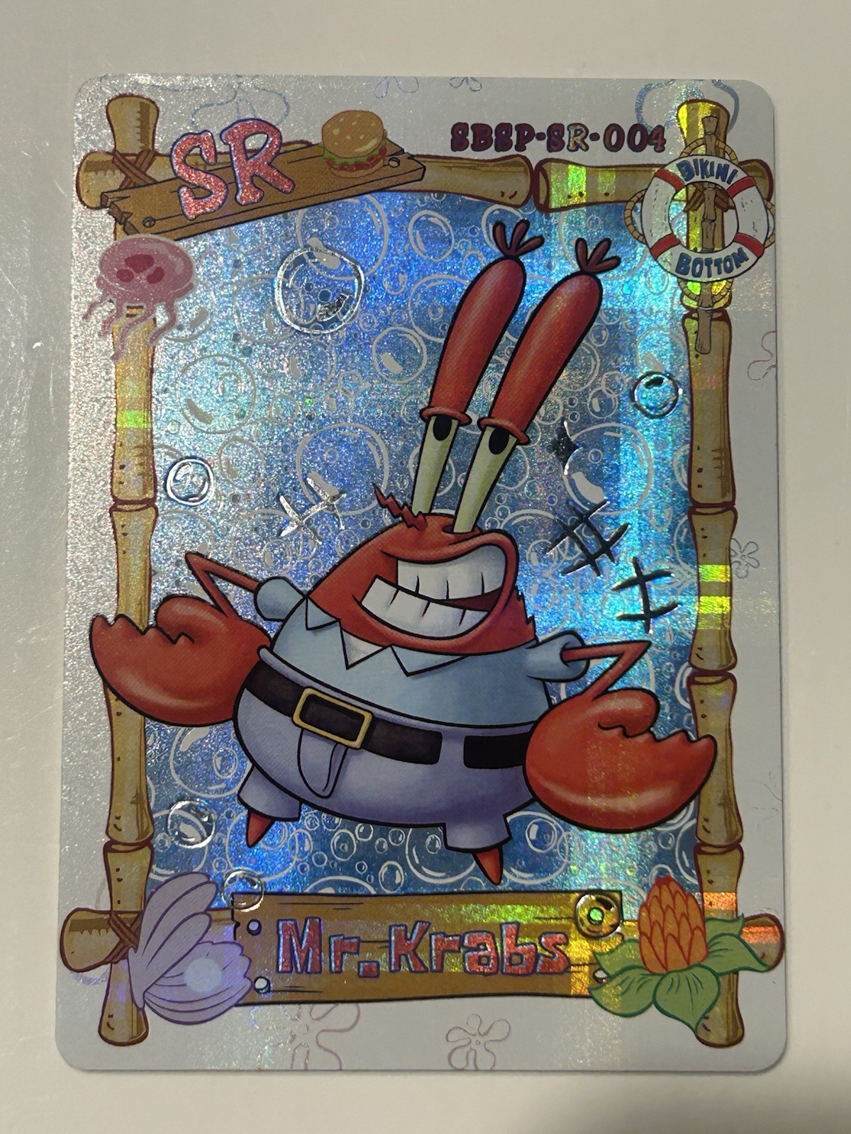 SpongeBob SquarePants TCG - Mr. Krabs SBSP-SR-004 - KABAO 2024 Trading Cards